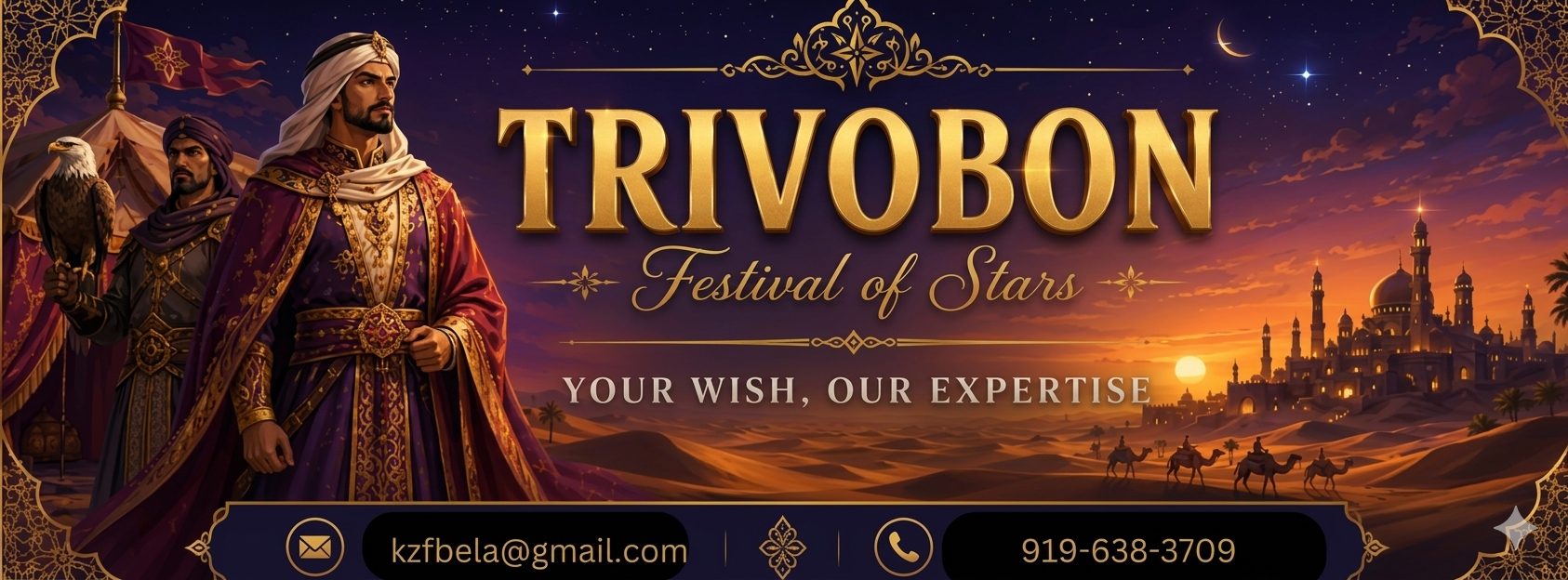 Trivobon — Festival of Stars — Your Wish, Our Expertise