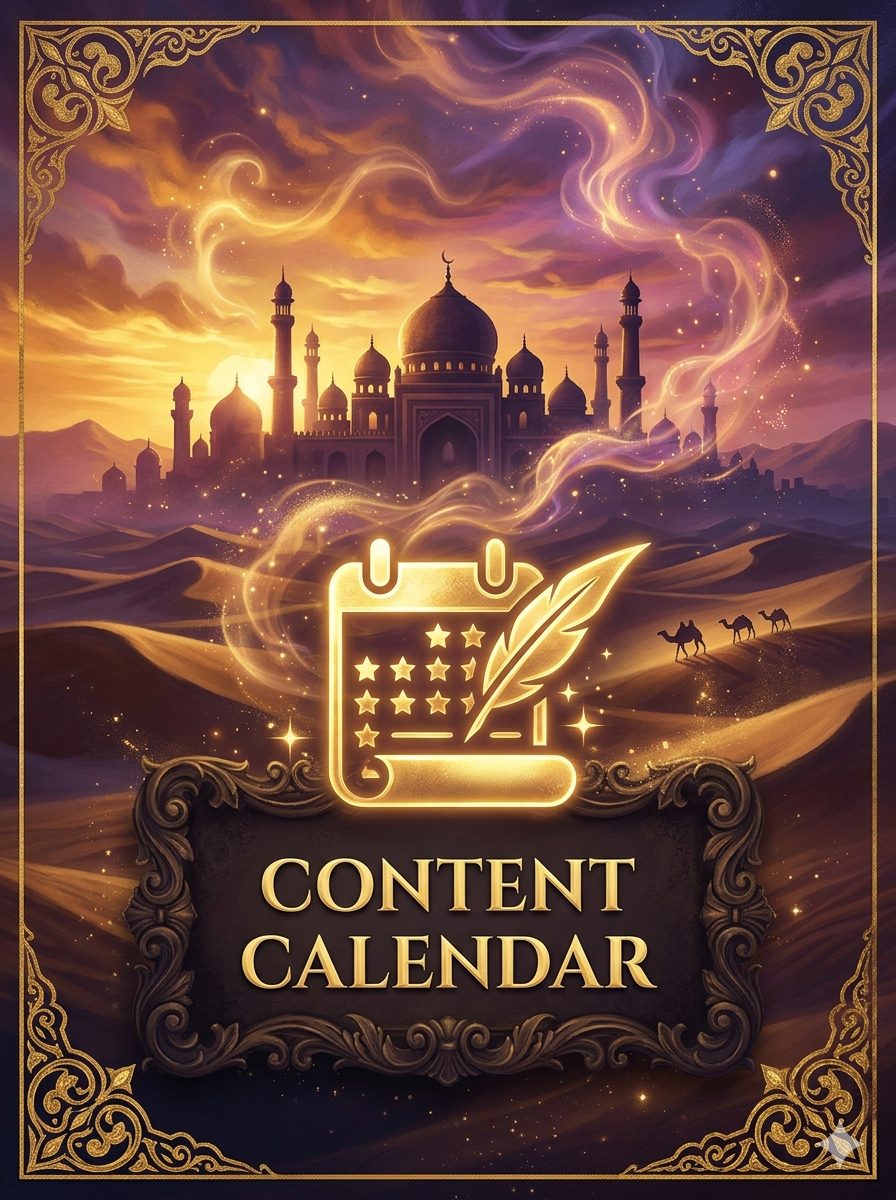 Content Calendar & Page Setup